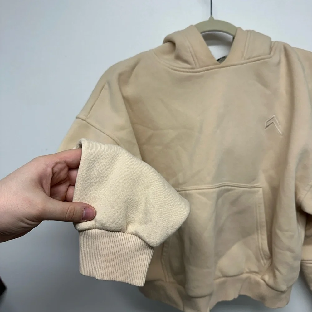 Oner Active Limited Edition Classic Lounge Hoodie Oatmeal Size S - Picture 9 of 14